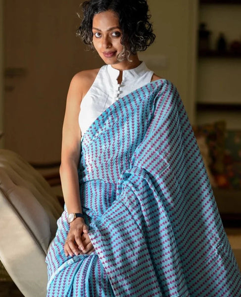 Readymade Simple White Cotton Blouse