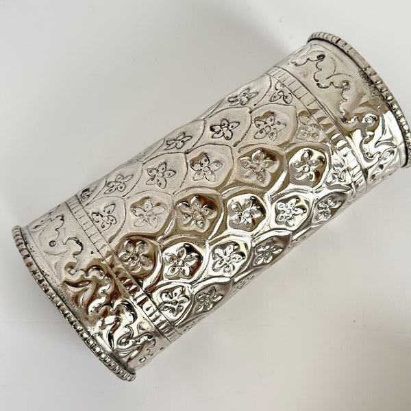 Oxidized Silver Cuff Bracelet(1 Pc)