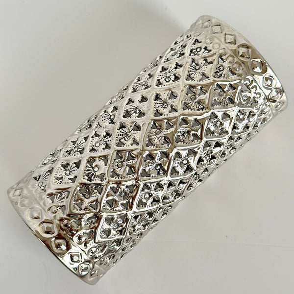 Oxidized Silver Cuff Bracelet(1 Pc)