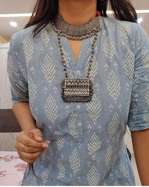 Afghani Banjari Necklace with matching Earrings