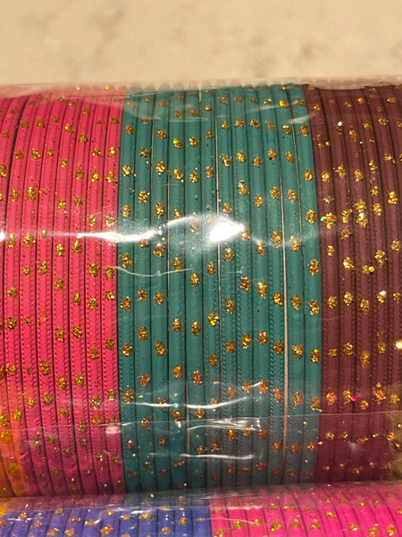 Multicolor 12 Bangle Set