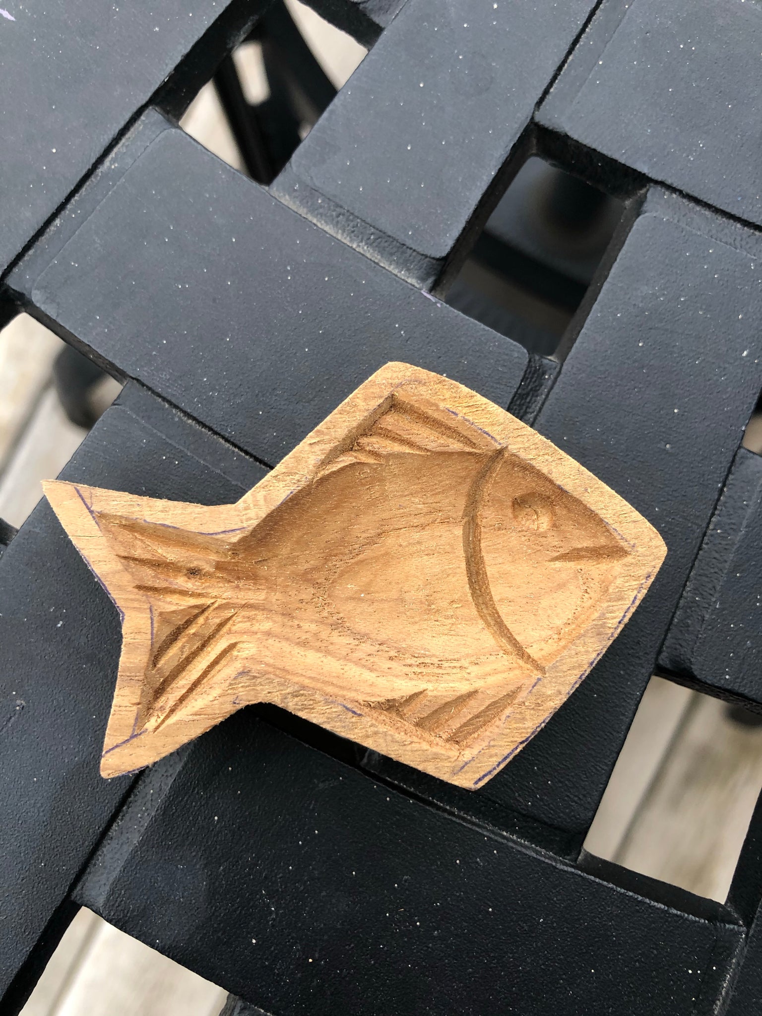 Beautiful Wooden Fish Sandesh Chanch Molds