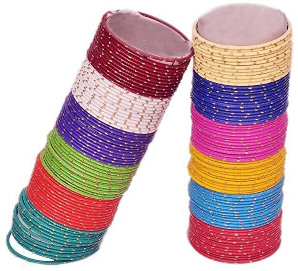 Multicolor 12 Bangle Set