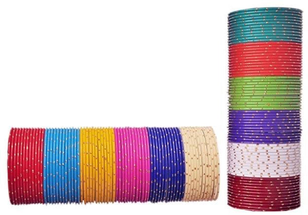 Multicolor 12 Bangle Set