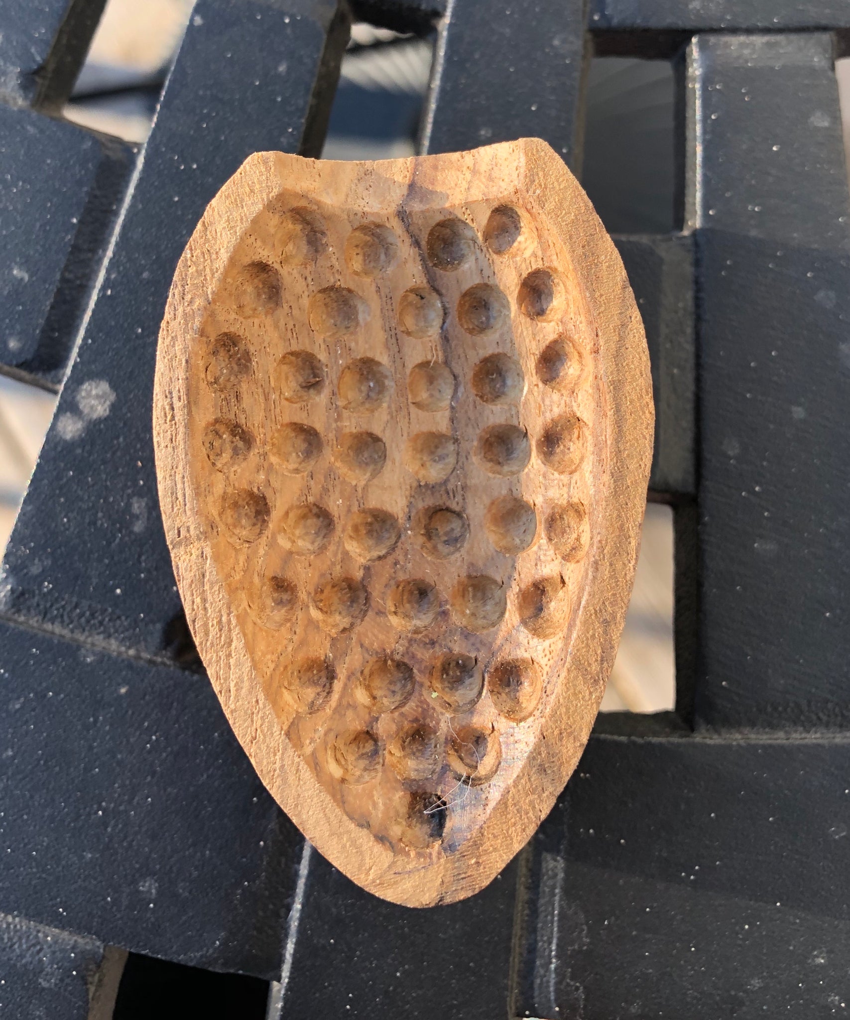 Beautiful Lichu Wooden Sandesh Chanch Molds