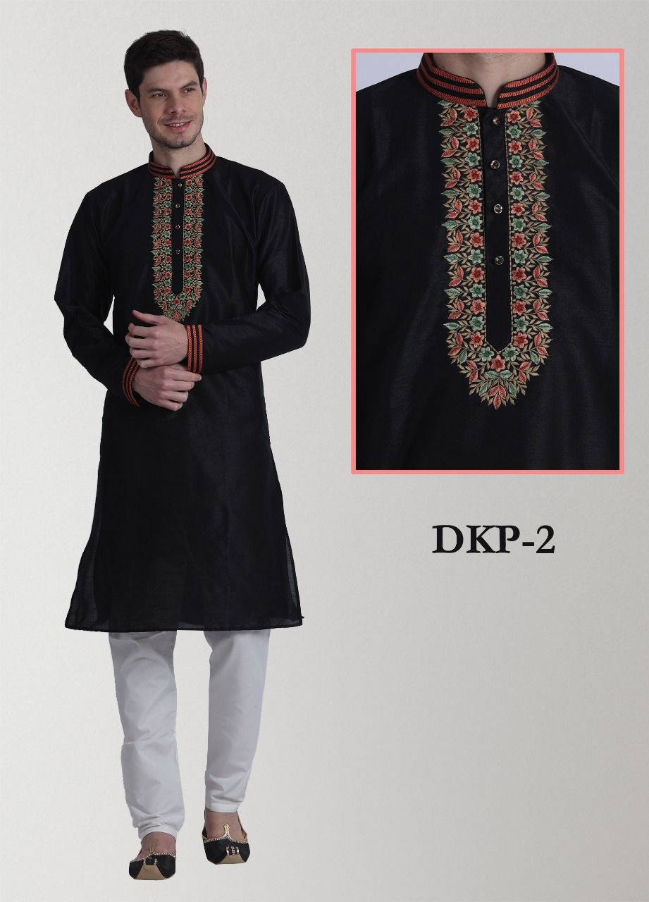 Black kurta sales pajama set