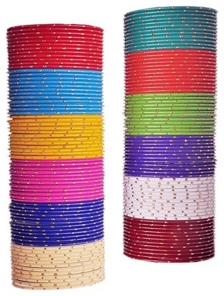 Multicolor 12 Bangle Set