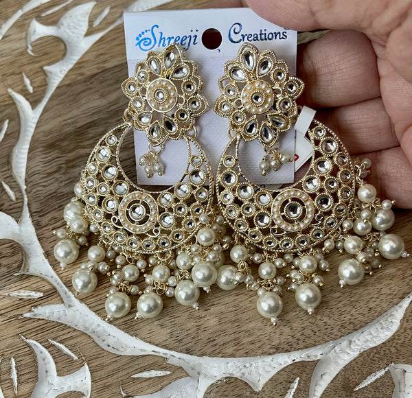 Kundan Earring Danglers