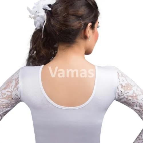 Silver Lycra Stretchable Blouse (A-19_SILVER)