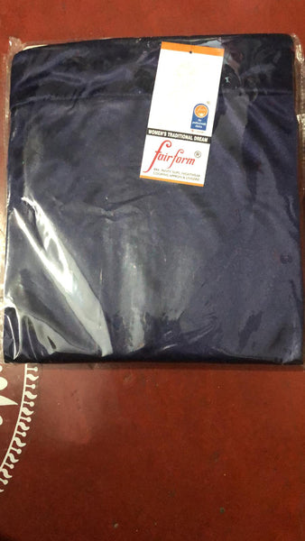 Navy Blue Fairform Premium Satin Full Length Single Cut Petticoat