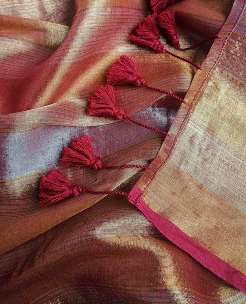 Gorgeous Cotton and Zari Saree