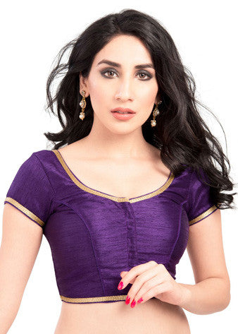 Front open hot sale blouse design